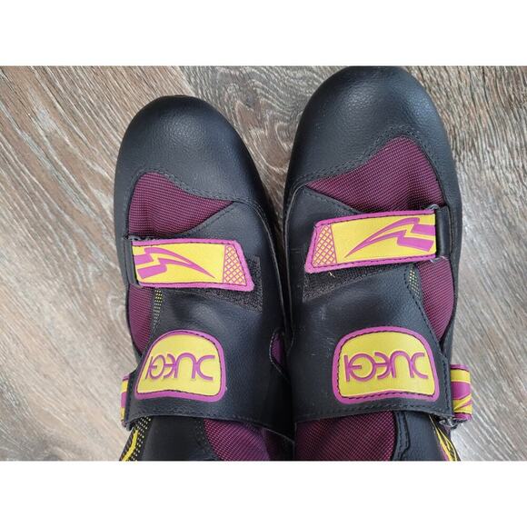 Duegi winter Mountain Bike Shoes Size EU 41 US Sz.‎ 8 Black & Purple - Italy - Picture 5 of 5